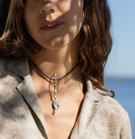 collar HECHIZO + LABRADOLITA